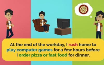 Daily Routine Activities In English