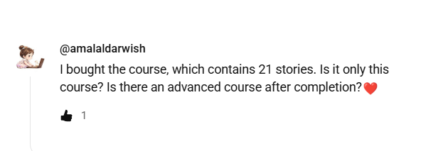 Shadowing English Course student 10