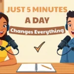 Learning English habit