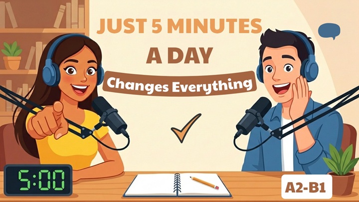 Learning English habit