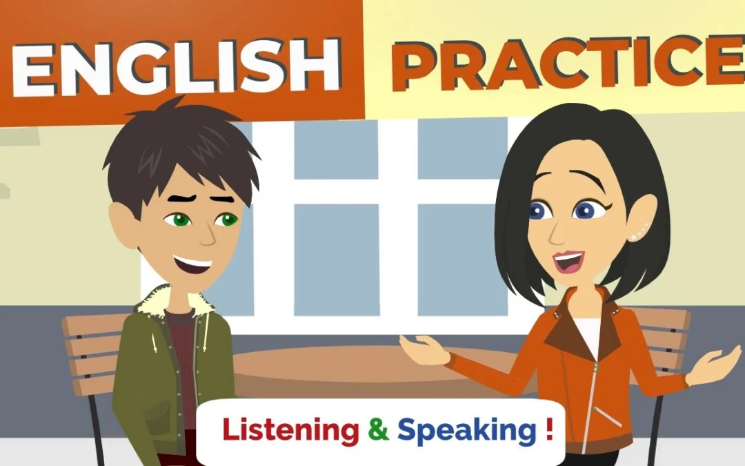 Job interview English conversation practice video lesson